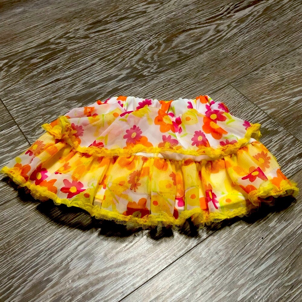 Floral Ruffle Skirt - Picture 6 of 6